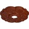 Ekena Millwork Rotherham Ceiling Medallion (Fits Canopies up to 3 1/2"), 18"OD x 3 1/2"ID x 1 1/2"P, Firebrick CM17ROFIF - alternate 2